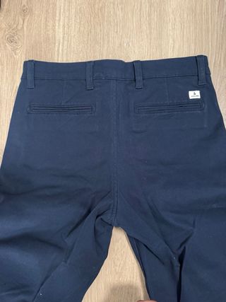Pantalón chino Jack & Jones azul T.158