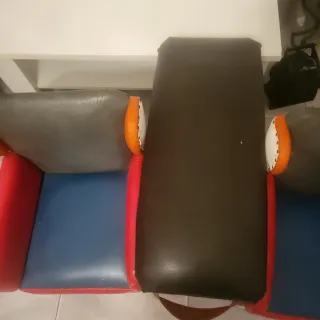 2 Sillones Infantiles de Cuero