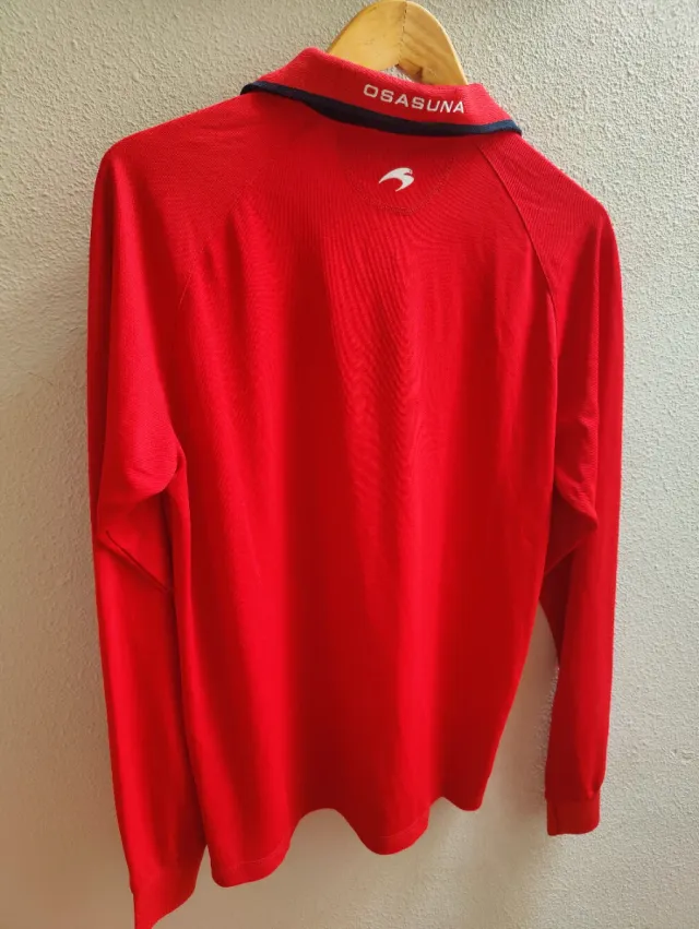 Polo Osasuna manga larga Talla M