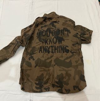 Chaqueta Militar Bershka Talla M
