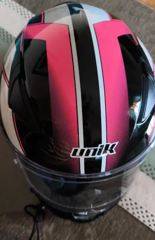 Casco y Chaqueta Moto Alpinestars Rosa