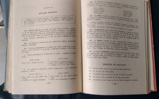 Libro antiguo Gramática Española Tercer Grado