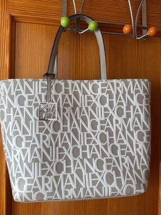 Bolso shopper Armani Exchange logo