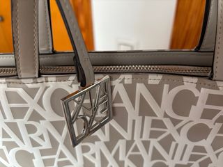 Bolso shopper Armani Exchange logo