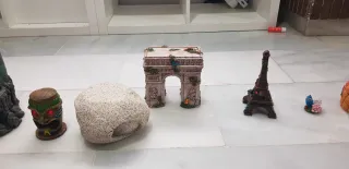 Decoración para acuario: Castillo y más