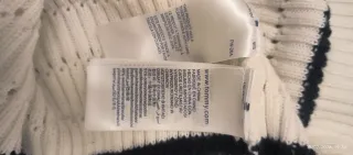 Jersey Tommy Hilfiger Blanco-Beige Talla XL