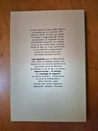 Wakefield de Nathaniel Hawthorne. Kafka