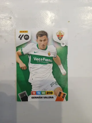 Cromo 118 Germán Valera Panini 2025/2026