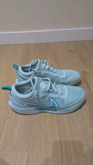 NikeCourt Zoom Pro HC Tenis Azul/Verde Azulado