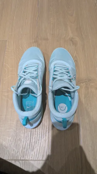 NikeCourt Zoom Pro HC Tenis Azul/Verde Azulado