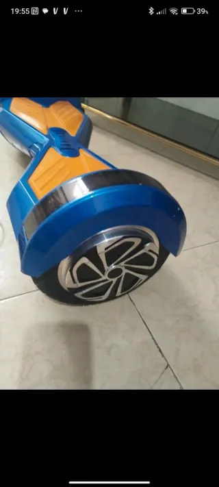 Hoverboard Azul y Naranja,con bluetoon