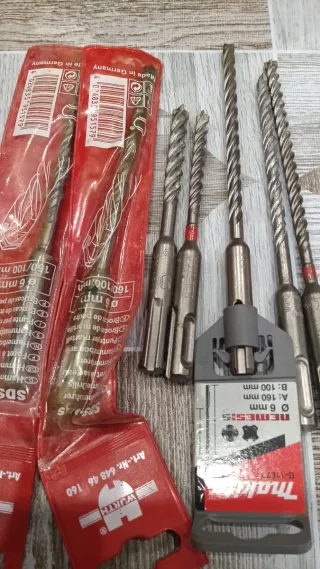 Brocas SDS- Hilti, Würth y Makita