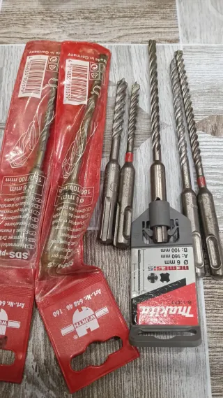 Brocas SDS- Hilti, Würth y Makita