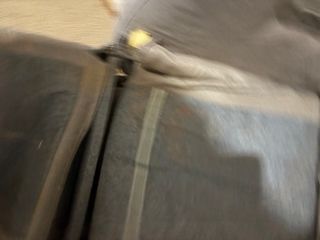 Sillón reclinable beige/marrón