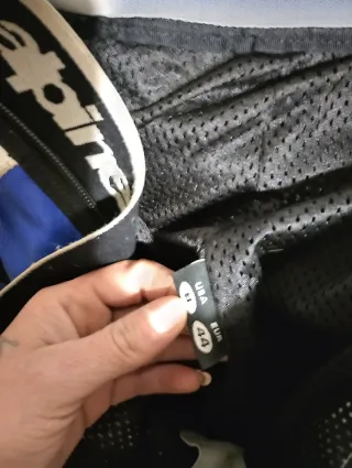 Traje Moto Alpinestars Azul y Blanco