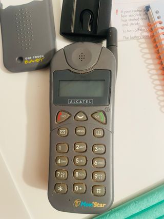 Teléfono Móvil Alcatel One Touch Easy Gris vintage