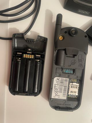 Teléfono Móvil Alcatel One Touch Easy Gris vintage