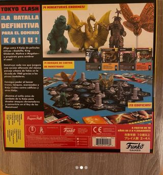 Juego Godzilla Tokyo Clash. Funko Games