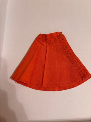 Falda Nancy antigua naranja