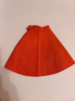 Falda Nancy antigua naranja