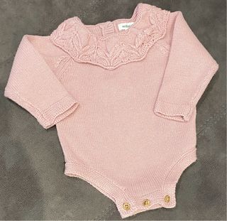 Ranita punto rosa - Talla 3 meses
