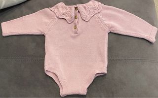 Ranita punto rosa - Talla 3 meses