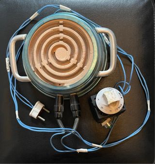 Hornillo Eléctrico Vintage con Regulador 550W 230V