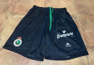 Pantalón Corto Real Racing Santander Negro