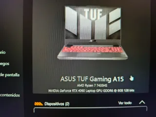 Asus TUF Gaming A15 RTX 4060
