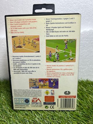 Cartucho Sega Mega Drive NBA Live 97