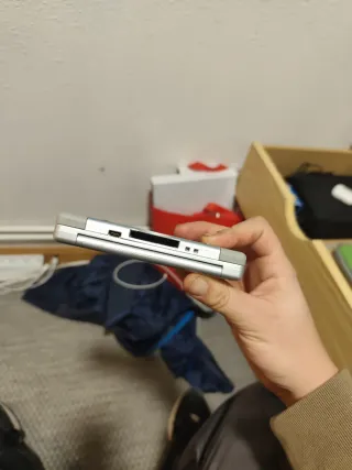 Nintendo DS Argento con adesivi