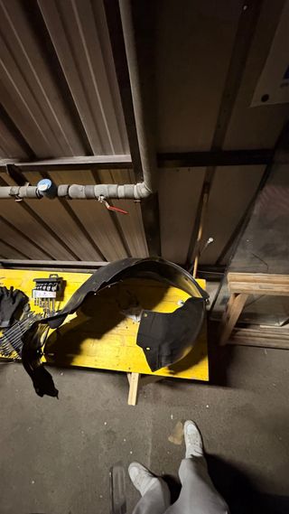 Paso de rueda delantero izquierdo de BMW E46