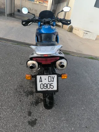 Aprilia Pegaso 650 Cube Azul/Plata
