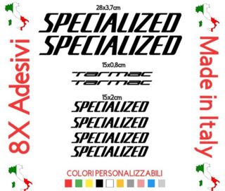 Adesivi SPECIALIZED Tarmac Kit Made in Italy