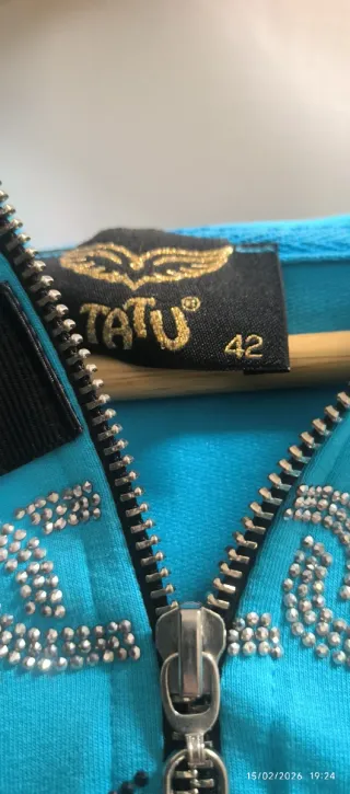 Conjunto TATU dos piezas azul turquesa