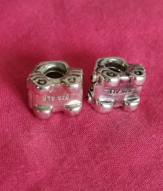 Charm Coche Pandora Original Plata