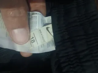 Chándal Nike Negro Talla 18