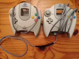 2 Mandos Sega Dreamcast para piezas