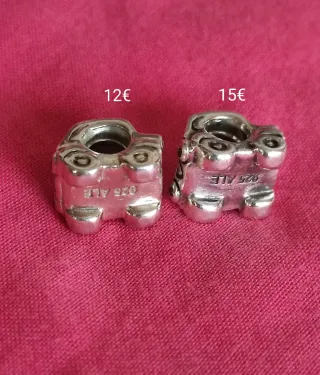 Charm Coche Pandora Original Plata