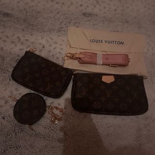 Borsa Louis Vuitton Marrone Monogram