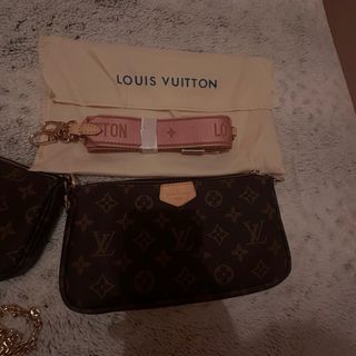 Borsa Louis Vuitton Marrone Monogram