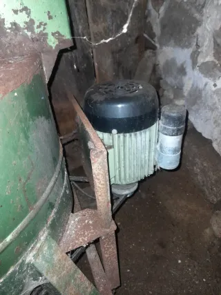 Molino de millo antiguo