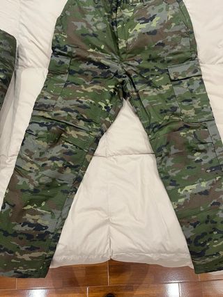 Traje frío extremo boscoso pixelado para paintball