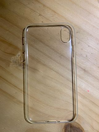 2 Fundas transparente Apple iPhone XR