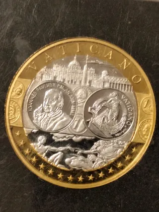 Moneda conmemorativa vaticano
