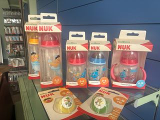 Pack NUK Barrio Sésamo Biberones y Chupetes