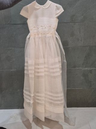 Vestido de Comunión Niña Blanco