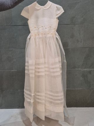 Vestido de Comunión Niña Blanco