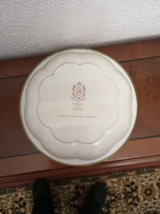 Bandeja Decorada Británica Daher 1971.