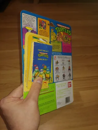 Folleto y cartones Tortugas Ninja